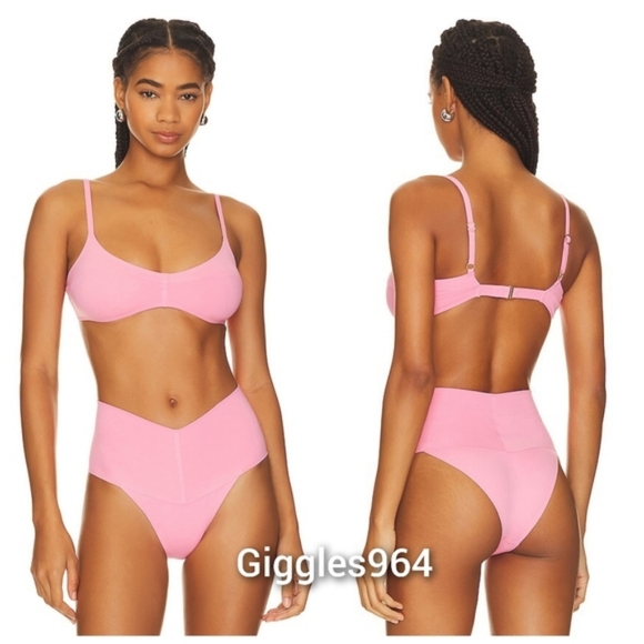 l*space Other - L*Space Fused Alec Ry Bikini Set Guava Pink